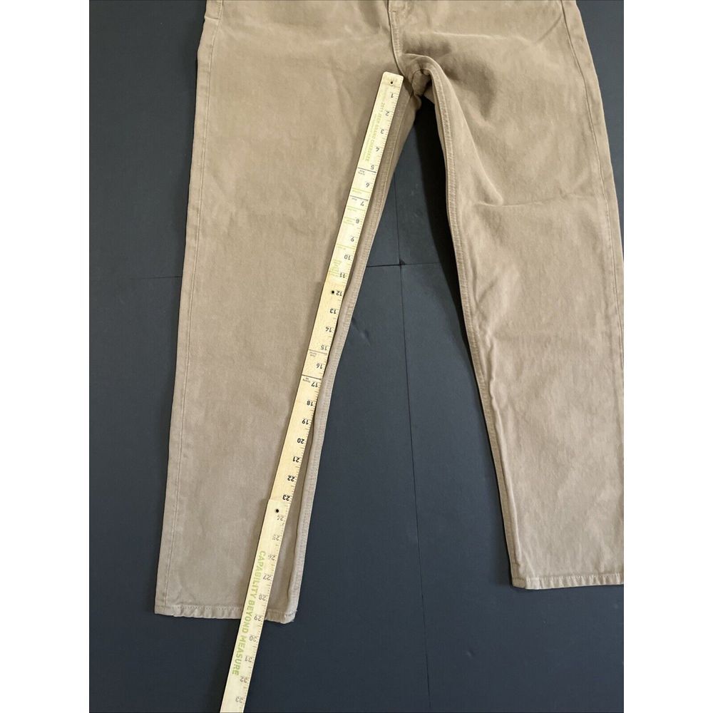 Etica Women's Jeans Sz 29 NWT Marlowe Slim Boyfriend Petrified Oak Cotton Blend - Picture 8 of 10